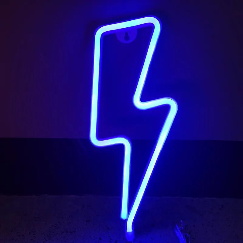 Neon Lightning Lamp - Neon Lightning Lamp - NeonDrop